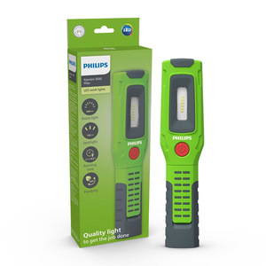  פנס לד מחבט נטען PHILIPS IK08 IP20 Lumens 500