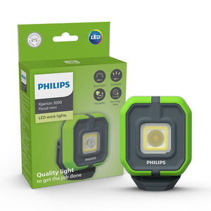  פנס לד הצפה נטען קומפקטי PHILIPS IK08 IP65 Lumens 500