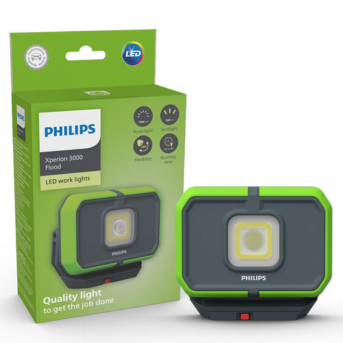  פנס לד הצפה נטען PHILIPS IK08 IP65 Lumens 1000