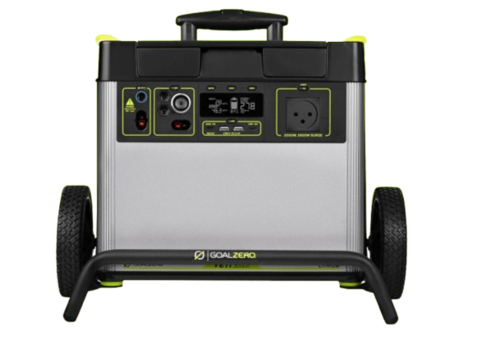 תחנת כח ניידת GOALZERO YETI 3000X - קיבולת 3Wh - הספק 2KW
