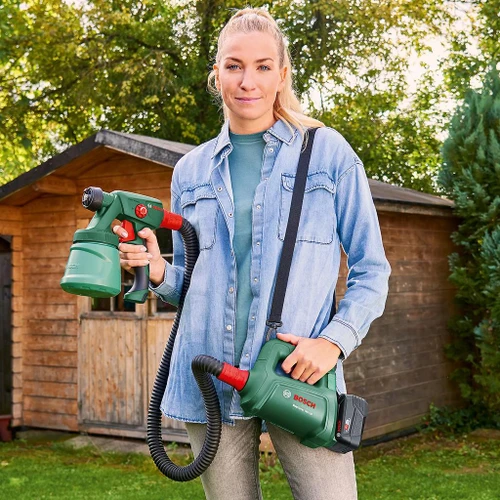 גוף מרסס צבע נטען בוש EasySpray 18V-100  BOSCH +סוללה 2AH ומטען