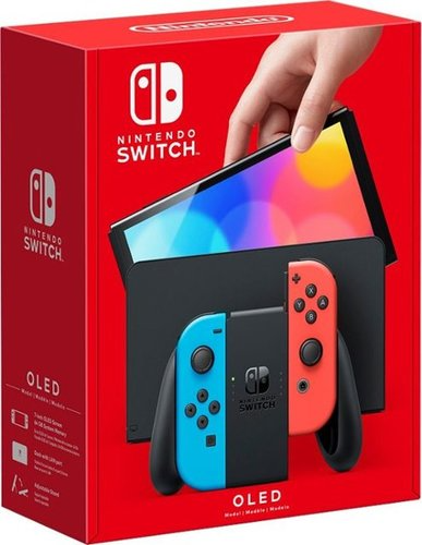 NINTENDO SWITCH OLED MODEL RED/BLUE כחול-אדום נינטנדו