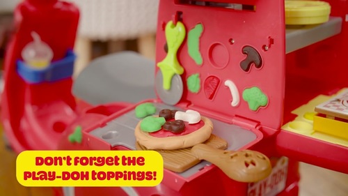 בצק משחק 10 פחיות Hasbro Play-Doh - קטנוע למשלוחי פיצה