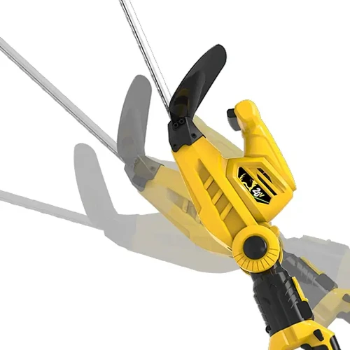 ראש מגזמת גדר חיה טלסקופית גרלנד 20V עם זווית חיתוך מתכווננת לעבודה נוחה בגבהים שונים