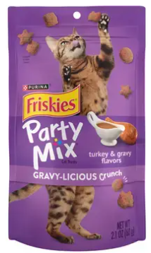 חטיף פריסקיז פארטי הודו ורוטב קראנץ' 60 גרם - Party Mix Friskies