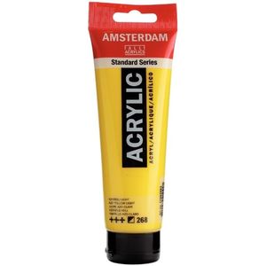 צבע אקריליק אמסטרדם 250 מ"ל Azzo Yellow Light 268