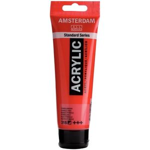 צבע אקריליק אמסטרדם 250 מ"ל Pyrrole Red 315