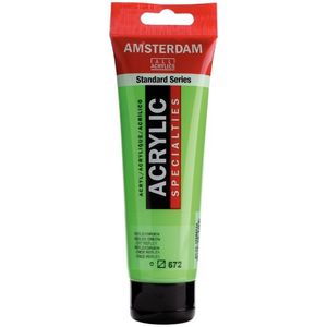 צבע אקריליק אמסטרדם 250 מ"ל Reflex Green 672