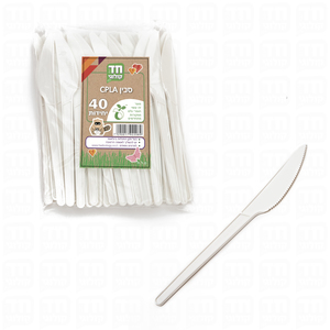 סכין מתכלה עמילן תירס 1/40