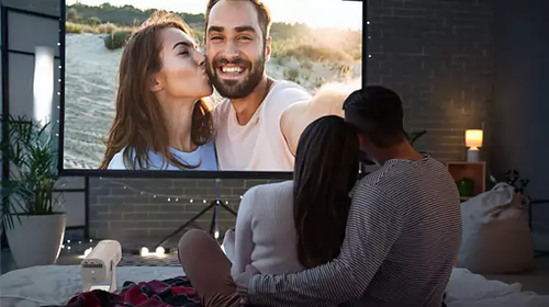 מקרן Philips NeoPix 250 Smart עם Google TV ו־ Wi-Fi