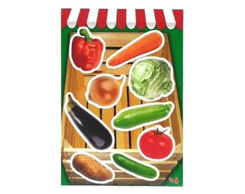 גזירות קרטון - ירקות - 18 יח'