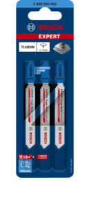 סט 3 מסוריות למסור אנכי לחיתוך נירוסטה דגם BOSCH T118EHM