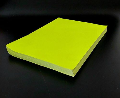 דפי צילום A3 צהוב זוהר 100 דף 