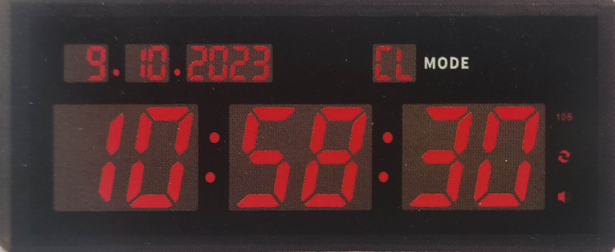 טיימר חשמלי דיגיטלי גדול עם שלט רחוק ס"מ 48X18
