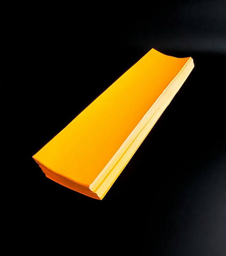 רצועות נייר זוהר כתום 250 דף 10/45 ס