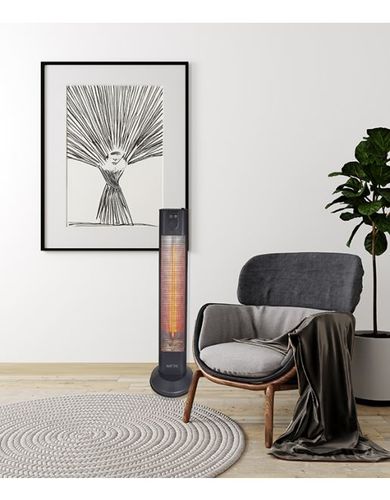 תנור חימום מגדל EIFFEL 2000W  קרבון +שלט