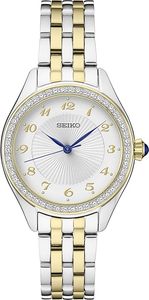SEIKO SUR392 נשים משובץ קריסטלים