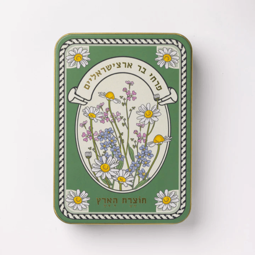 קופסת פח: Blooming Chrysanthemum