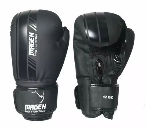 סט כפפות ומגני עצם שחור MAGEN 