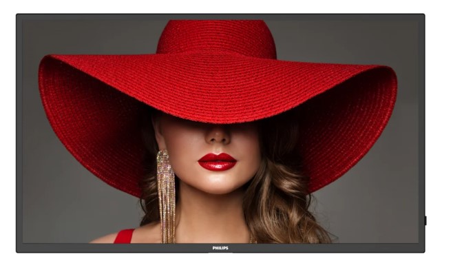 מסך שילוט מקצועי בגודל 65" PHILIPS 65BDL4650D 24/7
