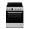 תנור משולב כיריים קרמיות Ambassador אמבסדור AM 6060 VTR-IX נירוסטה