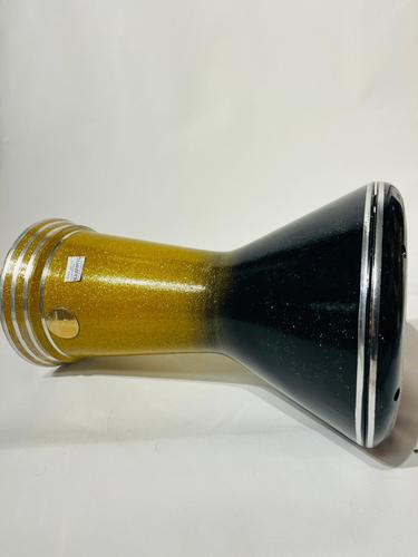 דרבוקה מקצועית סומבטית 23 - ג'ווהרט אל פאן GLITTER קישוטים צהוב נצנצים שחור