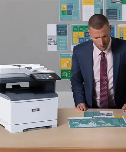מדפסת לייזר צבע משולבת Xerox VersaLink C415V/DN