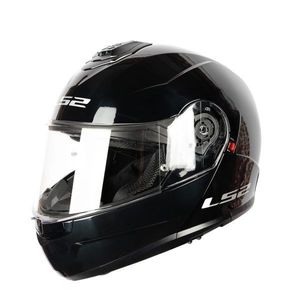 קסדה נפתחת אל אס 2 סטרוב 2 שחור מבריק – LS2 STROBE 2 FF908
