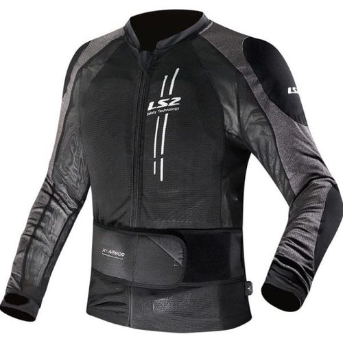 מגן גוף נושם אל אס 2 שחור – LS2 X-ARMOR JACKET