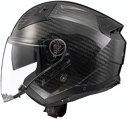 קסדה 3/4 אל אס 2 אינפנטי קרבון  LS2 INFINTY GLOSS CARBON OF603
