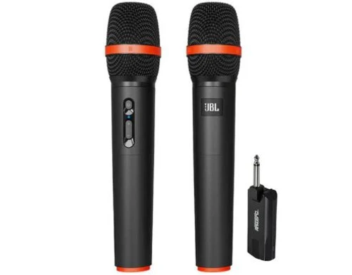 זוג מיקרופונים אלחוטיים JBL Wireless Microphone 