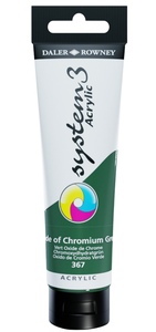צבע אקריליק 150 מ"ל Oxide Of Chromium Green 367 SYSTEM 3  