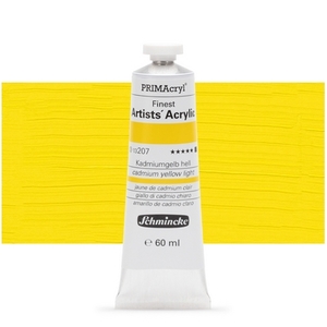 צבע אקריליק שמינקה 60 מל סדרה 6 ארטיסט 207 PRIMAcryl Cadmium Yellow Light