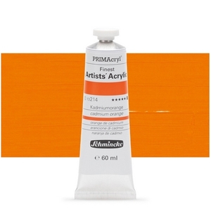 צבע אקריליק שמינקה 60 מל סדרה 6 ארטיסט 214 PRIMAcryl Cadmium Orange