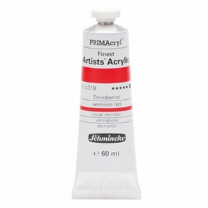 צבע אקריליק שמינקה 60 מל סדרה 5 ארטיסט 318 PRIMAcryl Vermilion Red  