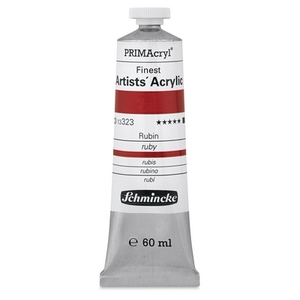 צבע אקריליק שמינקה 60 מל סדרה 6 ארטיסט 323 PRIMAcryl Ruby  