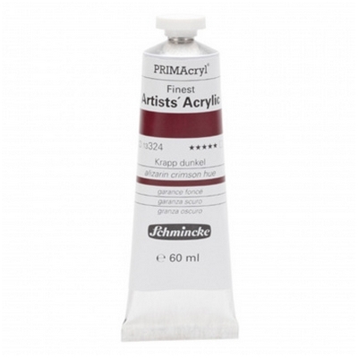 צבע אקריליק שמינקה 60 מל סדרה 4 ארטיסט 324 PRIMAcryl Alizarin Crimson Hue  