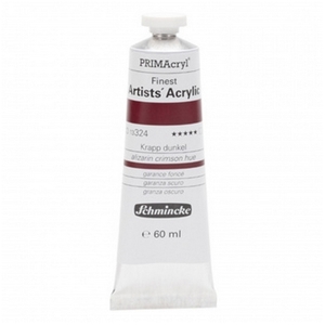 צבע אקריליק שמינקה 60 מל סדרה 4 ארטיסט 324 PRIMAcryl Alizarin Crimson Hue  