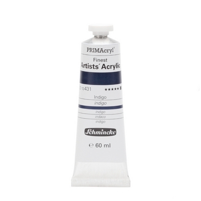 צבע אקריליק שמינקה 60 מל סדרה 3 ארטיסט 431 PRIMAcryl Indigo  