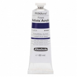 צבע אקריליק שמינקה 60 מל סדרה 5 ארטיסט 434 PRIMAcryl Cobalt Blue Deep 