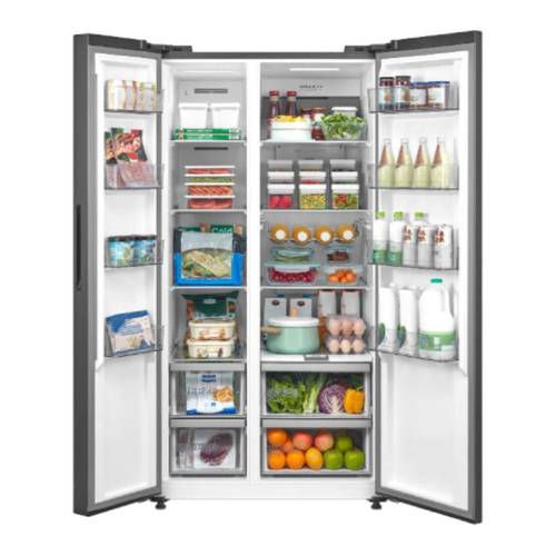 מקרר 4 דלתות 470 ליטר Midea HQ-611RWEN נירוסטה