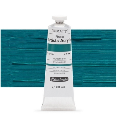 צבע אקריליק שמינקה 60 מל סדרה 2 ארטיסט 457 PRIMAcryl Aquamarine 
