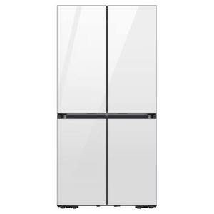 מקרר 4 דלתות 648 ליטר Samsung BESPOKE RM70F63REW Kitchen Fit זכוכית לבנה סמסונג
