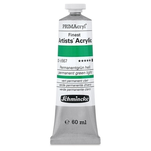 צבע אקריליק שמינקה 60 מל סדרה 2 ארטיסט 567 PRIMAcryl Permanent Green Light Shade 