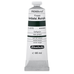צבע אקריליק שמינקה 60 מל סדרה 2 ארטיסט 570 PRIMAcryl Sap Green  