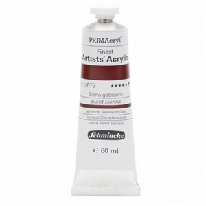 צבע אקריליק שמינקה 60 מל סדרה 1 ארטיסט 679 PRIMAcryl Burnt Sienna 