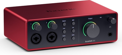  Focusrite כרטיס קול Scarlett 4i4 4th Gen 
