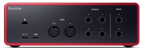  Focusrite כרטיס קול Scarlett 4i4 4th Gen 