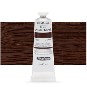 צבע אקריליק שמינקה 60 מל סדרה 2 ארטיסט 682 PRIMAcryl Transparent Brown Oxide