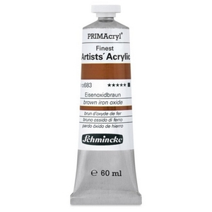 צבע אקריליק שמינקה 60 מל סדרה 1 ארטיסט 683 PRIMAcryl Brown Iron Oxide